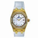 Audemars Piguet Royal Oak Diamond Mother of Pearl Dial Yellow Gold Ladies Watch 67601BA.ZZ.D012CR.02