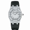Audemars Piguet Royal Oak Diamond Pave 18 kt White Gold Ladies Watch 67625BC.ZZ.D004SU.01