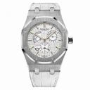 Audemars Piguet Royal Oak Dual Time Silver Dial Automatic Men's Watch 26124ST.OO.D011CR.01