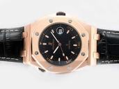 Audemars Piguet Royal Oak Offshore 15340OR.OO.D002CA.01 Black Dial 45mm Rose Gold Case Watch