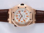 Audemars Piguet Royal Oak Offshore 15340OR.OO.D002CA.01 White Dial Automatic Watch