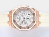 Audemars Piguet Royal Oak Offshore 26048OK.ZZ.D010CA.01 Automatic 37x48x12mm White Dial Watch
