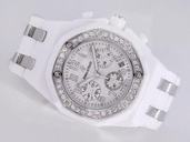 Audemars Piguet Royal Oak Offshore 26048SK.ZZ.D010CA.01 Automatic White Dial Round Watch