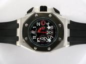 Audemars Piguet Royal Oak Offshore 26062FS.OO.A002CA.01 Round Black Dial Black Rubber Strap Watch
