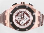 Audemars Piguet Royal Oak Offshore 26078RO.OO.D001VS.01 Automatic Brown Dial 44mm Watch