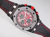 Audemars Piguet Royal Oak Offshore 2619005.00.D003CU.01 Red Dial 44mm Stainless Steel Case Watch