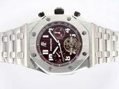 Audemars Piguet Royal Oak Offshore 26550AU.OO.A002CA.01 Mens 44mm Silver Stainless Steel Strap Watch