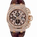 Audemars Piguet Royal Oak Offshore Diamond Pave Dial Automatic Men's Chronograph Watch 26215OR.ZZ.A801CR.01