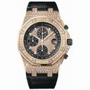 Audemars Piguet Royal Oak Offshore Diamond Pave Dial Men's Watch AP26067ORZZD002CR01