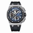 Audemars Piguet Royal Oak Offshore Tourbillon Blue Skeleton Dial Automatic Men's Watch 26388PO.OO.D027CA.01