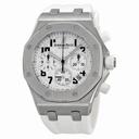 Audemars Piguet Royal Oak Offshore White Rubber Strap Chronograph Watch 26283ST-OO-D010CA-01