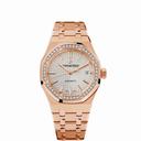 Audemars Piguet Royal Oak Silvered Dial Ladies Watch 15451OR.ZZ.1256OR.01
