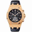 Audemars Piguet Royal Oak Tourbillon Chronograph 18 kt Rose Gold Men's Watch 25977OR.OO.D002CR.01