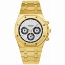 Audemars Piguet Silver Dial 18kt Yellow Gold Men's Watch 25960BAOO1185BA02