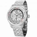 Ball Trainmaster World Time GMT Chronograph Silver Dial Men's Watch CM2052D-SJ-SL