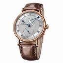 Breguet Clasique Silver Dial 18kt Rose Gold Men's Watch 5277BR129V6
