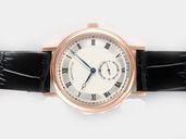 Breguet Classique 5907BR12984 White Dial Black Crocodile Leather Strap Round Watch