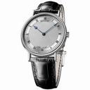 Breguet Classique Automatic Ultra Slim Silver Dial Leather Men's Watch 5157bb/11/9v6