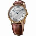 Breguet Classique Manual Wind Silver Dial Brown Leather Men's Watch 5967BA119W6