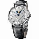 Breguet Classique Moonphase Silver Dial Men's Watch 7787BB/12/9V6