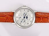 Breguet Classique Perpetual 5447BR/1E/9V6 Mens Stainless Steel Bezel Automatic Watch