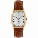 Breguet Heritage Silver Dial 18kt Rose Gold Brown Leather Men's Watch 3660BR12984
