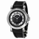Breguet Marine Automatic Black Dial Black Rubber Strap Men's Watch 5817ST925V8