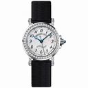 Breguet Marine Mother of Pearl Diamond Black Satin Ladies Watch 8818BB59864DD00D