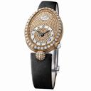 Breguet Reine de Naples Diamond Pave Dial 18kt Rose Gold Ladies Watch 8928BR8D844DD0D