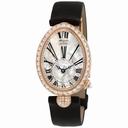 Breguet Reine de Naples Mother of Pearl Dial 18kt Rose Gold Black Satin Ladies Watch 8928BR51844DD0D