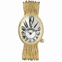 Breguet Reine de Naples Mother of Pearl Dial 18kt Yellow Gold Diamond Ladies Watch 8918BA58J39D00D