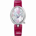 Breguet Reine de Naples White Mother of Pearl Dial Ladies Watch 8967ST/G1/986