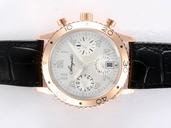 Breguet Type XXI 3800ST/92/9W6 Mens Black Cow Leather Strap Watch