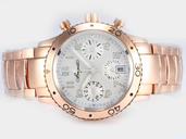 Breguet Type XXI 3820ST/H2/SW9 Stainless Steel with Rose Gold Bezel White Dial Automatic Watch