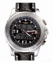 Breitling Airwolf E7936210/B962-Ti Black Dial Quartz Stainless Steel Bezel Watch