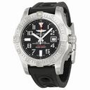 Breitling Avenger II Seawolf Automatic Black Dial Ruber Men's Watch A1733110-BC31BKOR