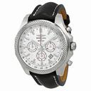 Breitling Bentley Barnato Chronograph  Automatic Silver Dial Brown Leather Men's Watch A2536821/G734-441X