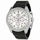 Breitling Bentley Barnato Silver Dial Chronograph Men's Watch A2536821-G734BKRD