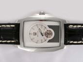 Breitling Bentley Flying B A2836212/Q533 Black Ostrich Leather Strap 38x57mm White Dial Watch