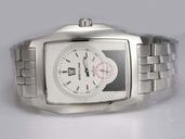 Breitling Bentley Flying B Silver/Grey Dial Automatic White Dial Stainless Steel Bezel Watch