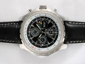 Breitling Bentley Mark VI A 13362 Midsize Round Stainless Steel Case Watch