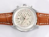 Breitling Bentley Motors 6.75 A25362 Stainless Steel Bezel Midsize Stainless Steel Case Watch