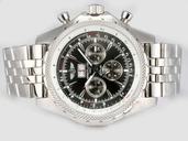 Breitling Bentley Motors 6.75 A44362 Stainless Steel Bezel Mens Stainless Steel Case Watch