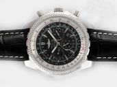 Breitling Bentley Motors 6.75 Black Dial Automatic 49mm Black Dial Watch