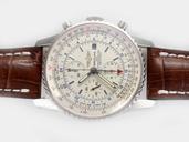 Breitling Bentley Motors 6.75 Grey Dial Grey Dial Stainless Steel Case 49mm Watch