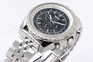 Breitling Bentley Motors A2536212-G552-970A Mens Silver Stainless Steel Strap Round Watch
