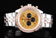 Breitling Bentley Motors A2536212/Q522 Mens 49mm Silver Stainless Steel Strap Watch