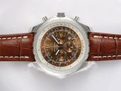 Breitling Bentley Motors A2536313/Q502 Stainless Steel Bezel Quartz Chronograph Watch