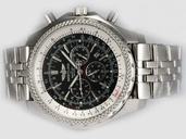 Breitling Bentley Motors Black Dial Stainless Steel Case Black Dial Watch