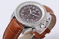 Breitling Bentley Motors Brown Dial Quartz Chronograph Mens 46mm Watch